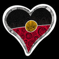 Flag Love | Stickers | Small