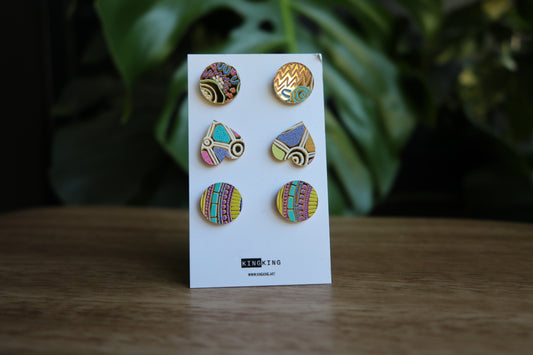 Stud Trio - Rainbow 2