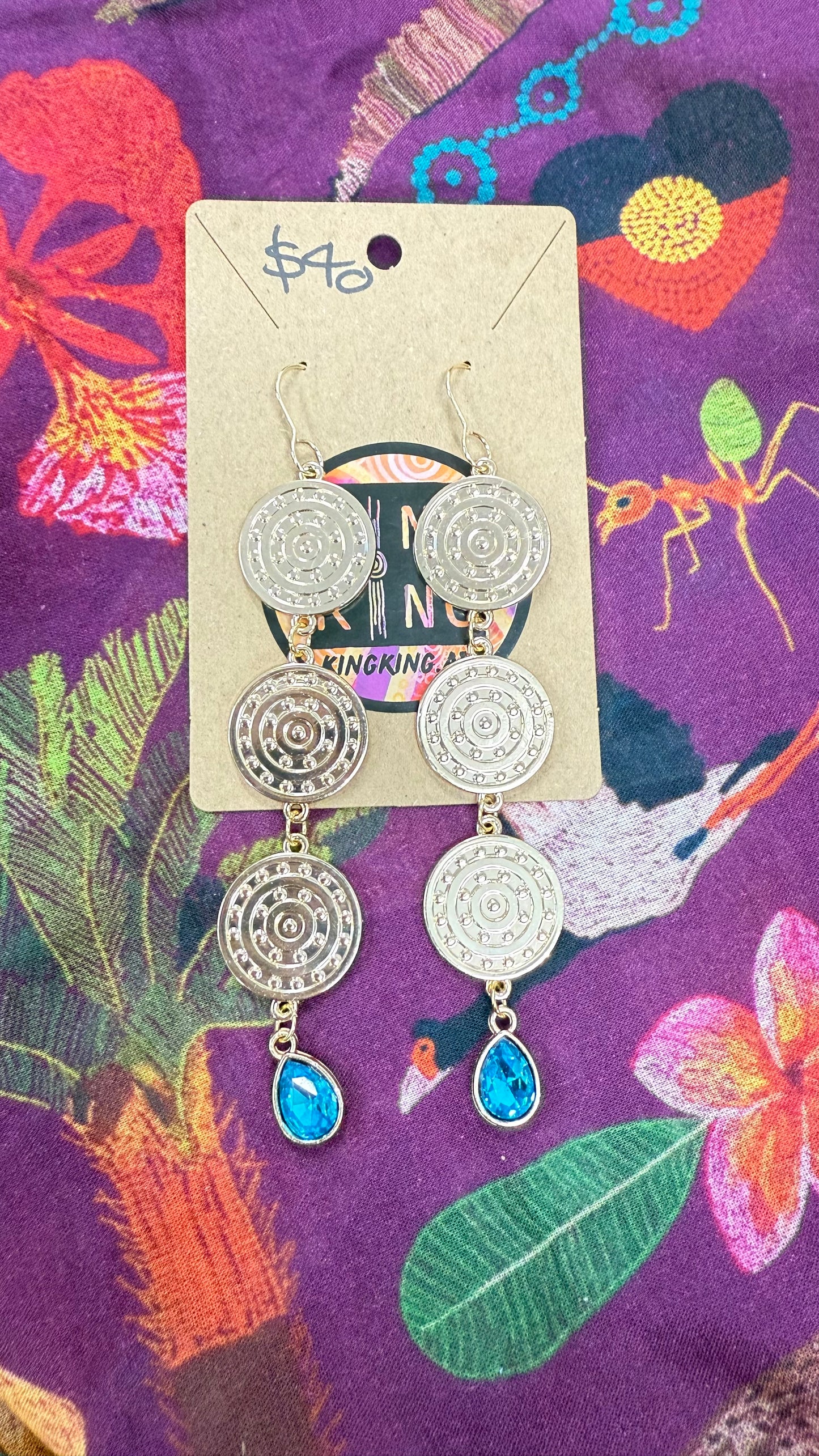 campsite earrings
