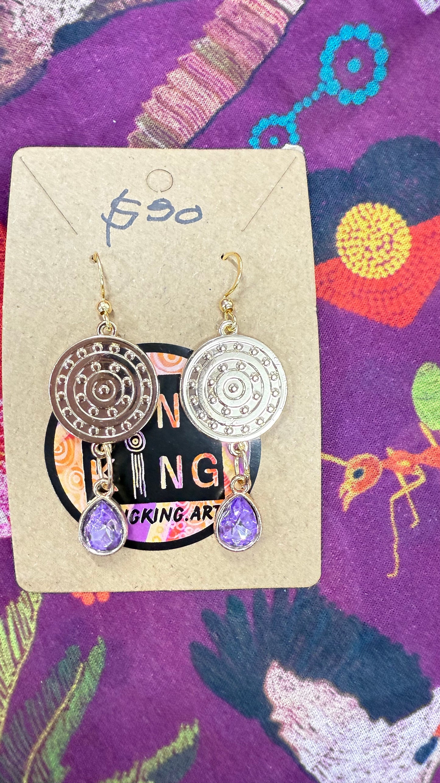 campsite earrings