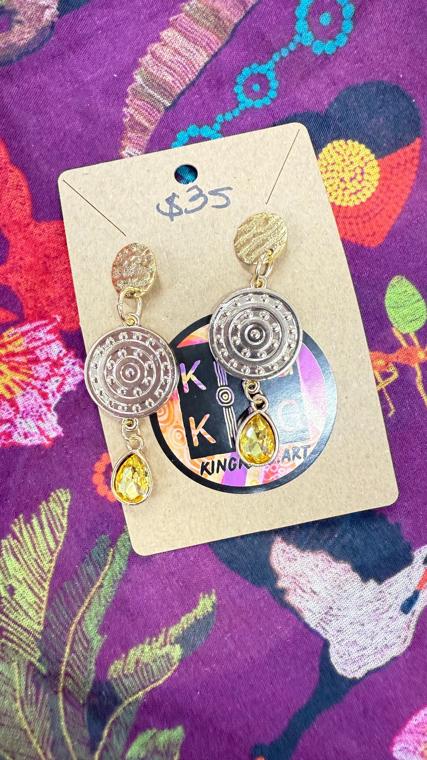 campsite earrings