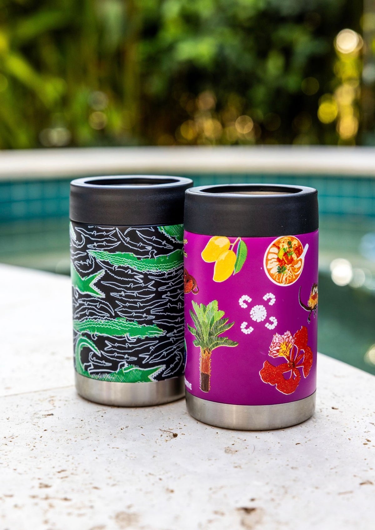 Insulated can cooler