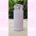 Coffee Tumbler - Layered Land white