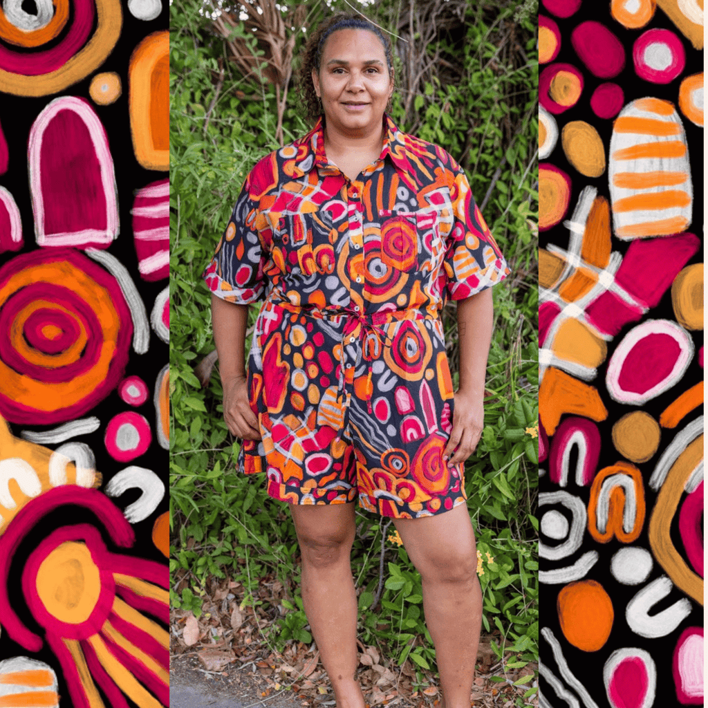 The Jenna Playsuit - Over Country
