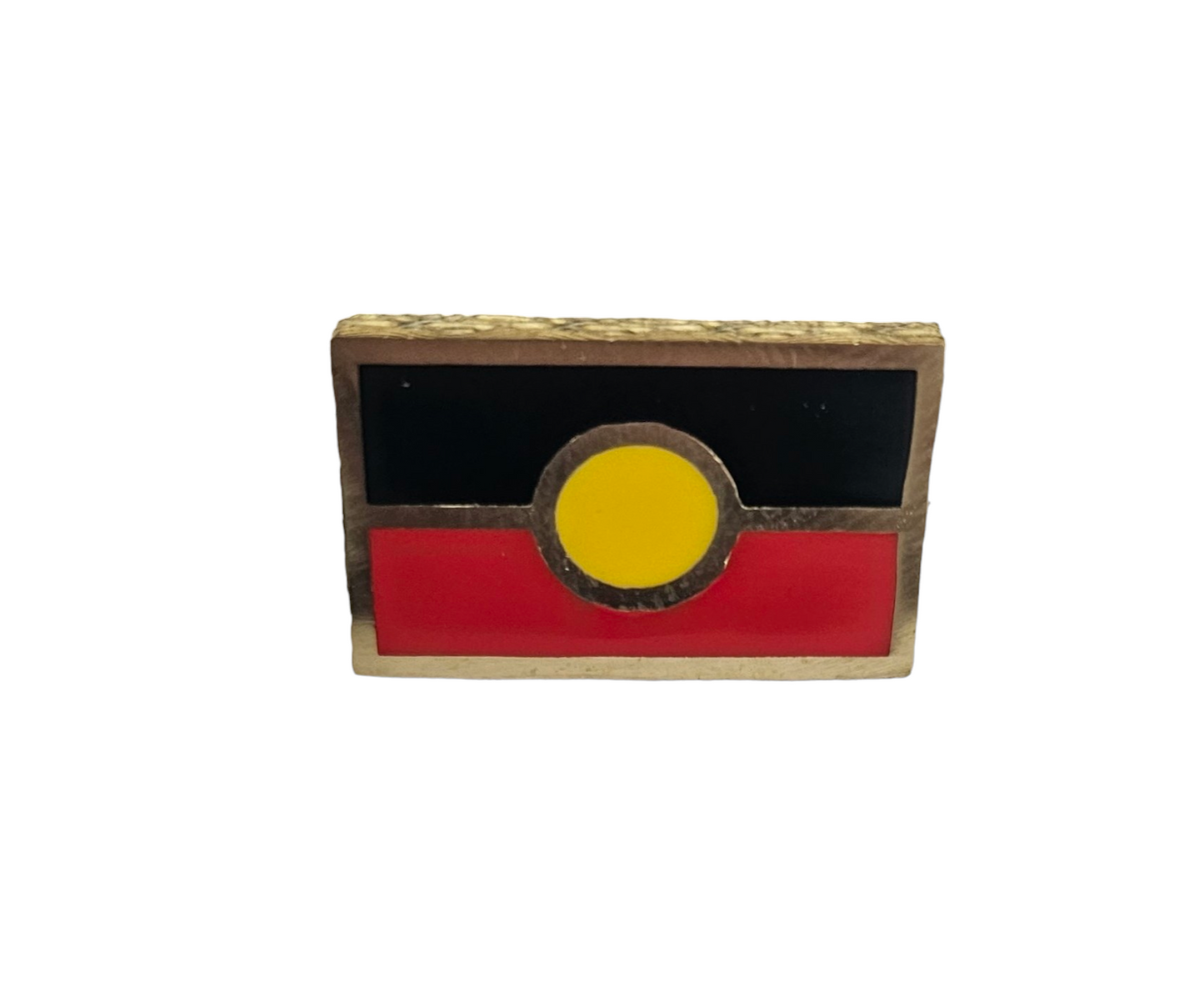 Aboriginal Flag | Rectangle Pin