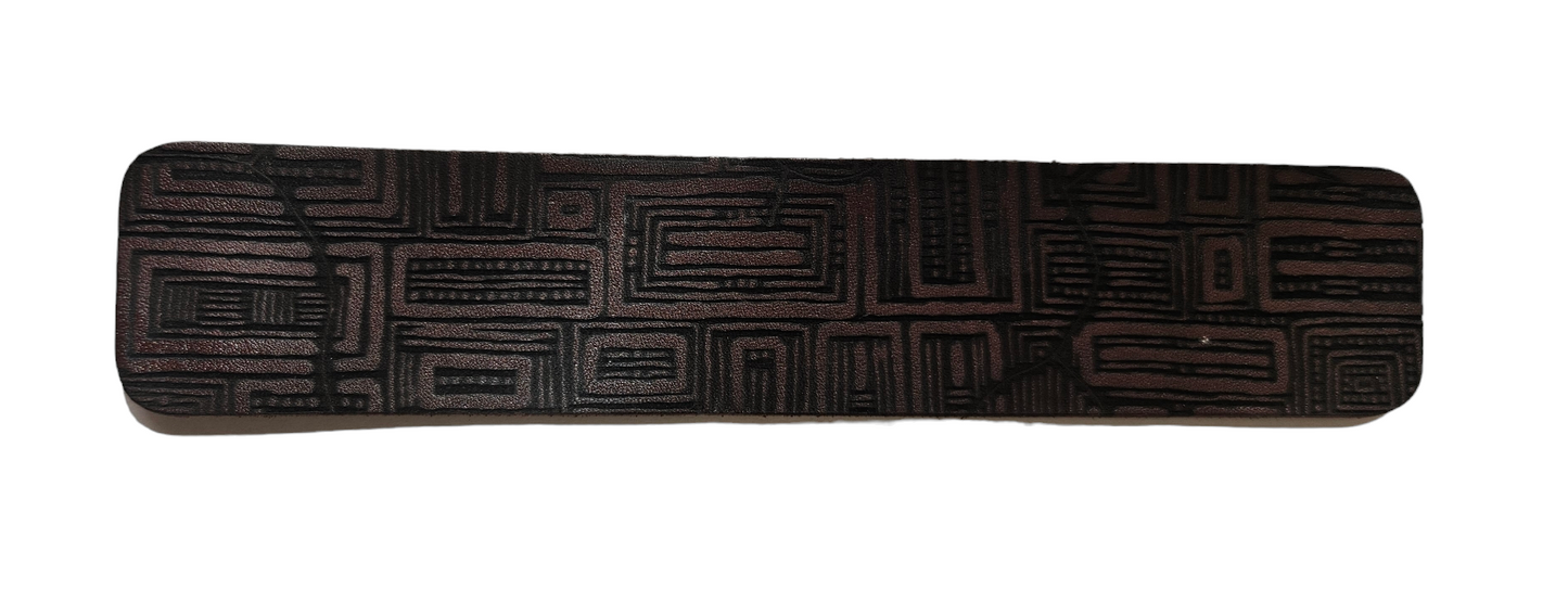 Leather Bookmark | Language of the Earth