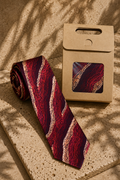 Silk Tie - Shifting Sands