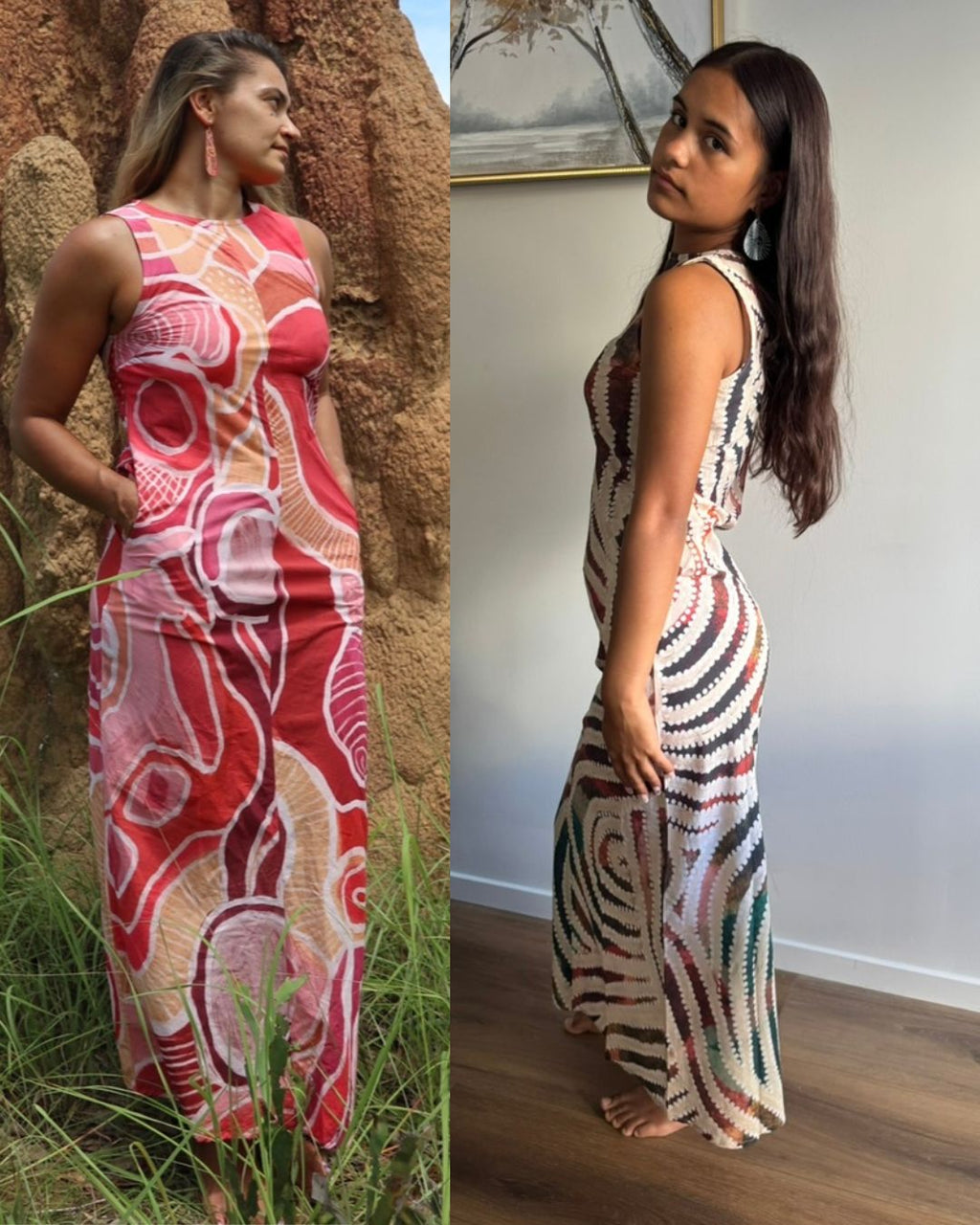 The Amalii | Long Bias Dress