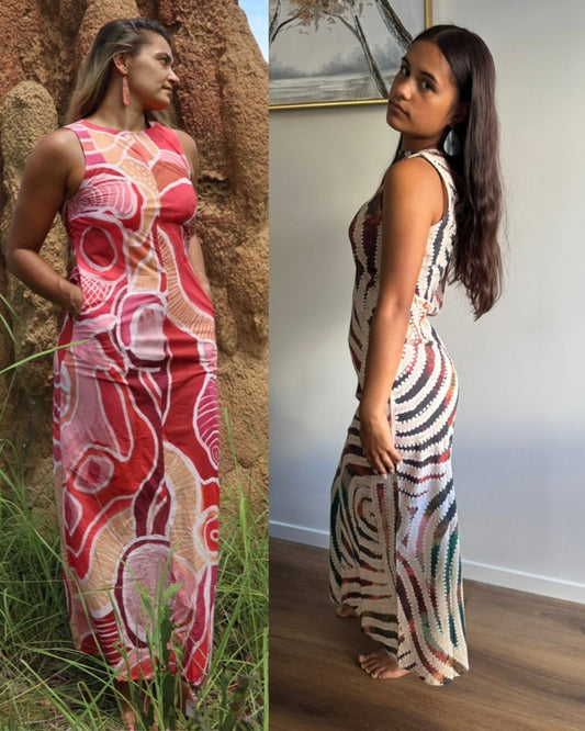 The Amalii | Long Bias Dress