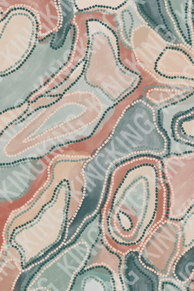 Silk tie - Bushlands