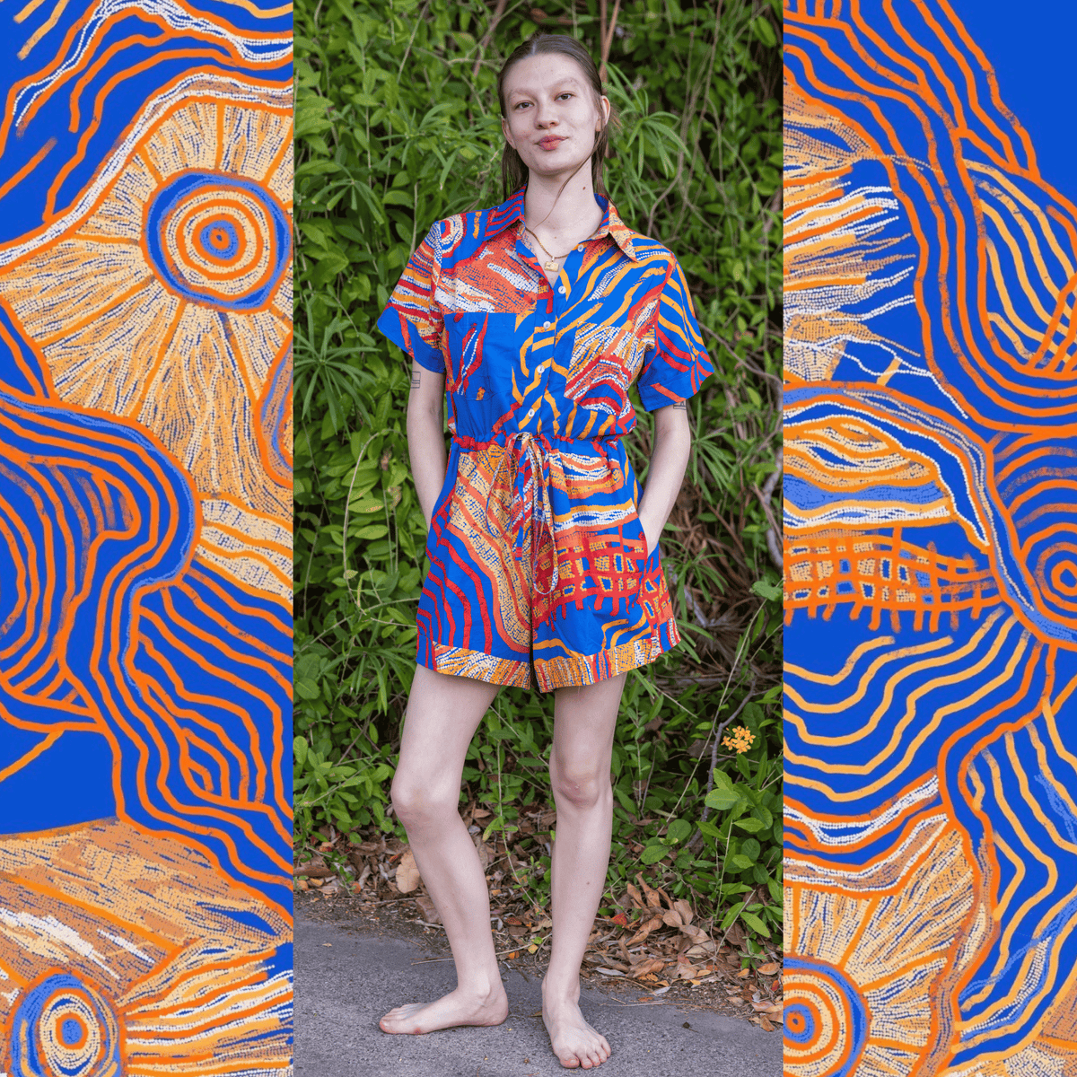 Playsuit - Calling Blue