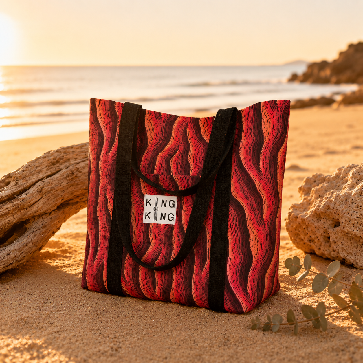 Neoprene Shopping Tote Bag