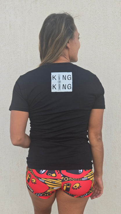 Blak & White flag Tee
