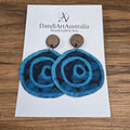 DandiArt x KingKing Fabric Earrings - Handcrafted Wearable Art