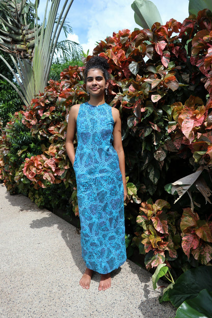 The Amalii | Long Bias Dress