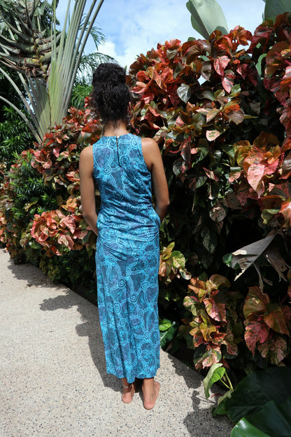 The Amalii | Long Bias Dress