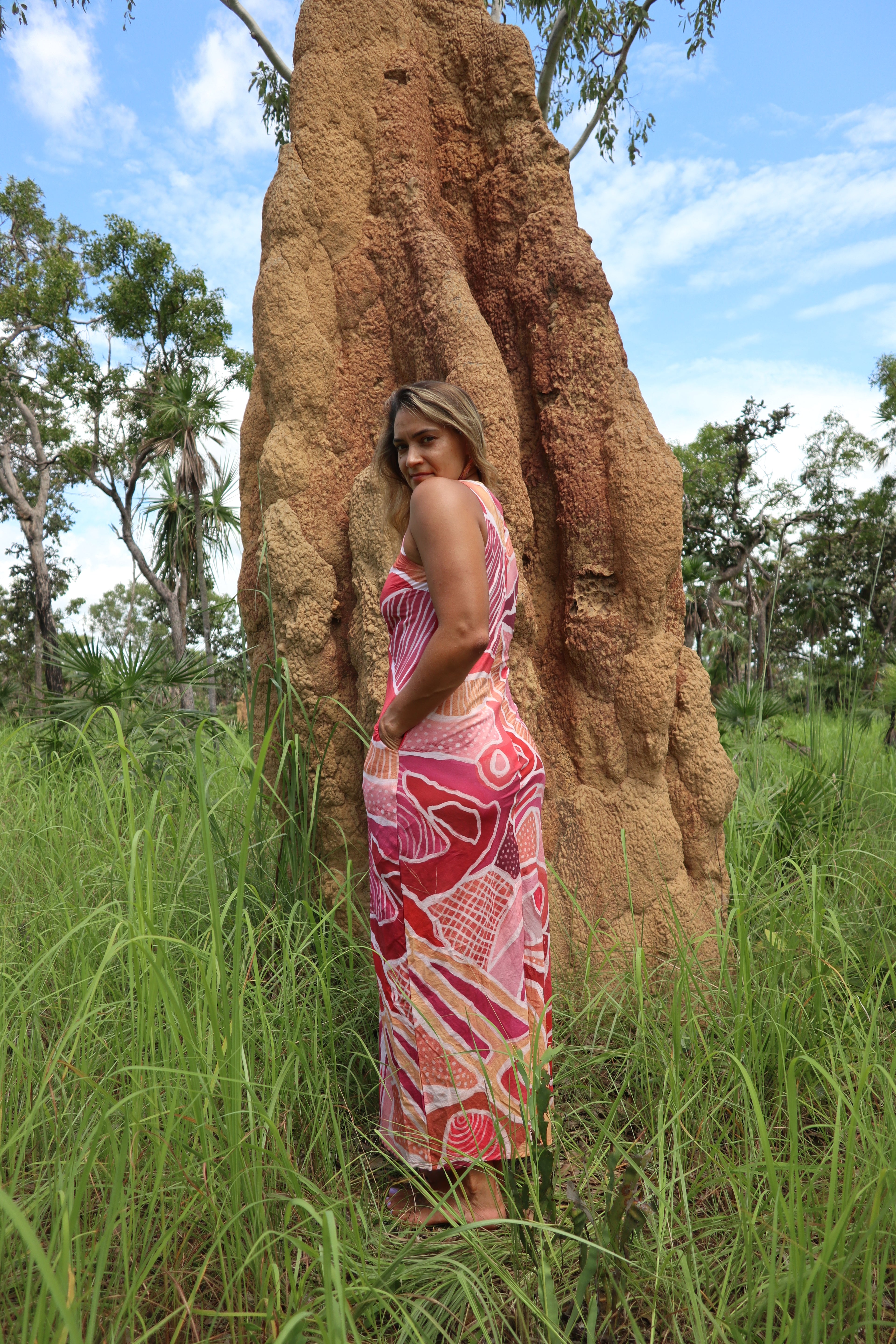 The Amalii | Long Bias Dress