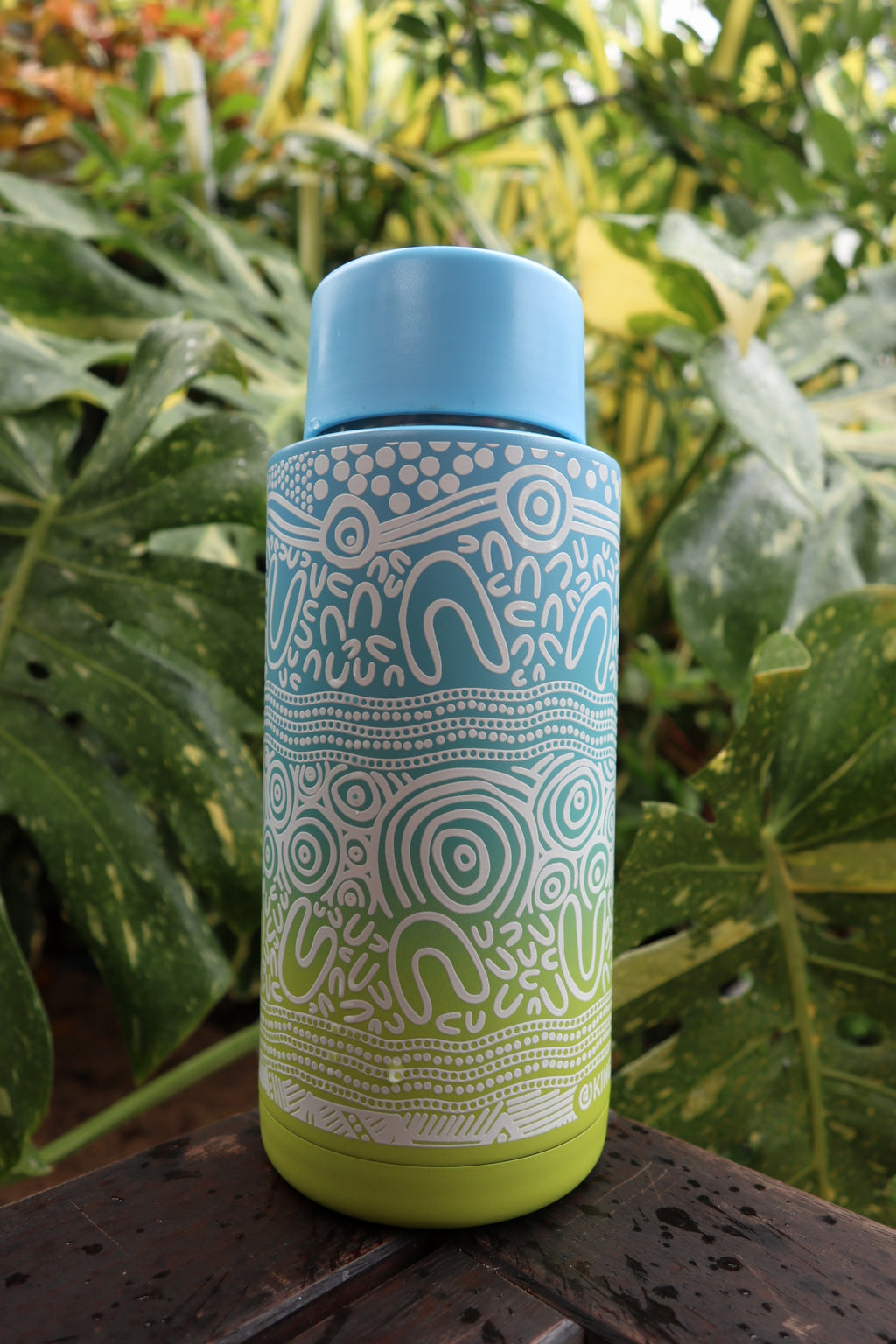 Layered Land 1L- 32oz Water Bottle – Aboriginal Art