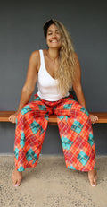 Blak Gingham Pants – Sale