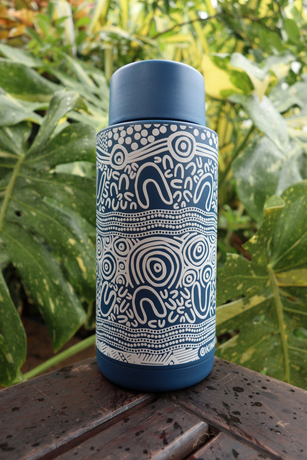 Layered Land 1L- 32oz Water Bottle – Aboriginal Art