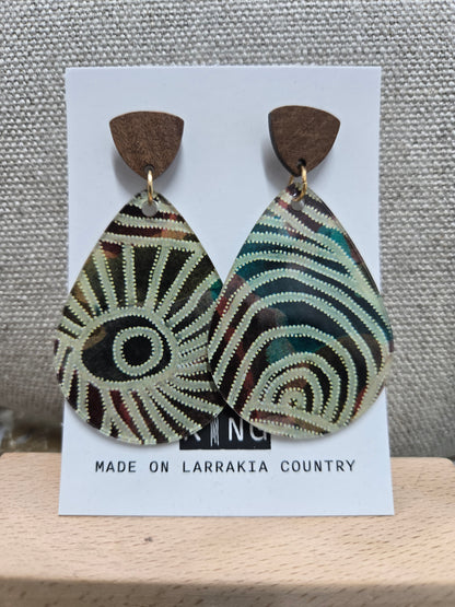 Double Dangle Earrings