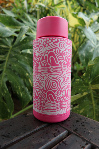 Layered Land 1L- 32oz Water Bottle – Aboriginal Art