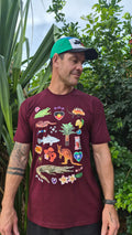Larrakia Country Cotton Tee – Aboriginal Art T-Shirt