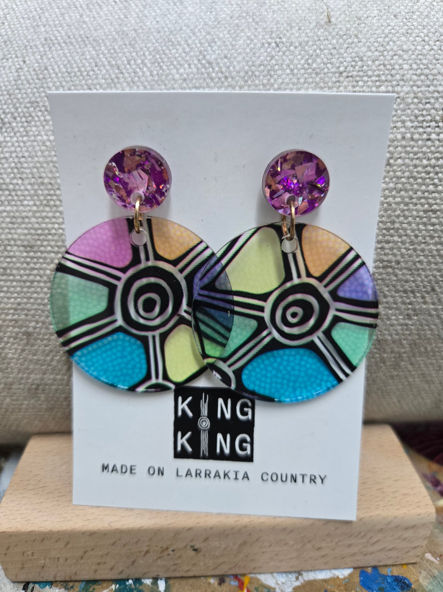 Double Dangle Earrings