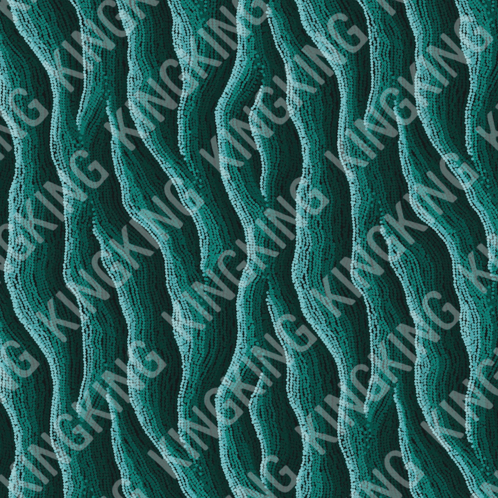 Cashmere Scarf - Shifting Sands Turquoise