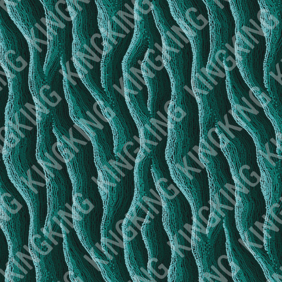 Cashmere Scarf - Shifting Sands Turquoise