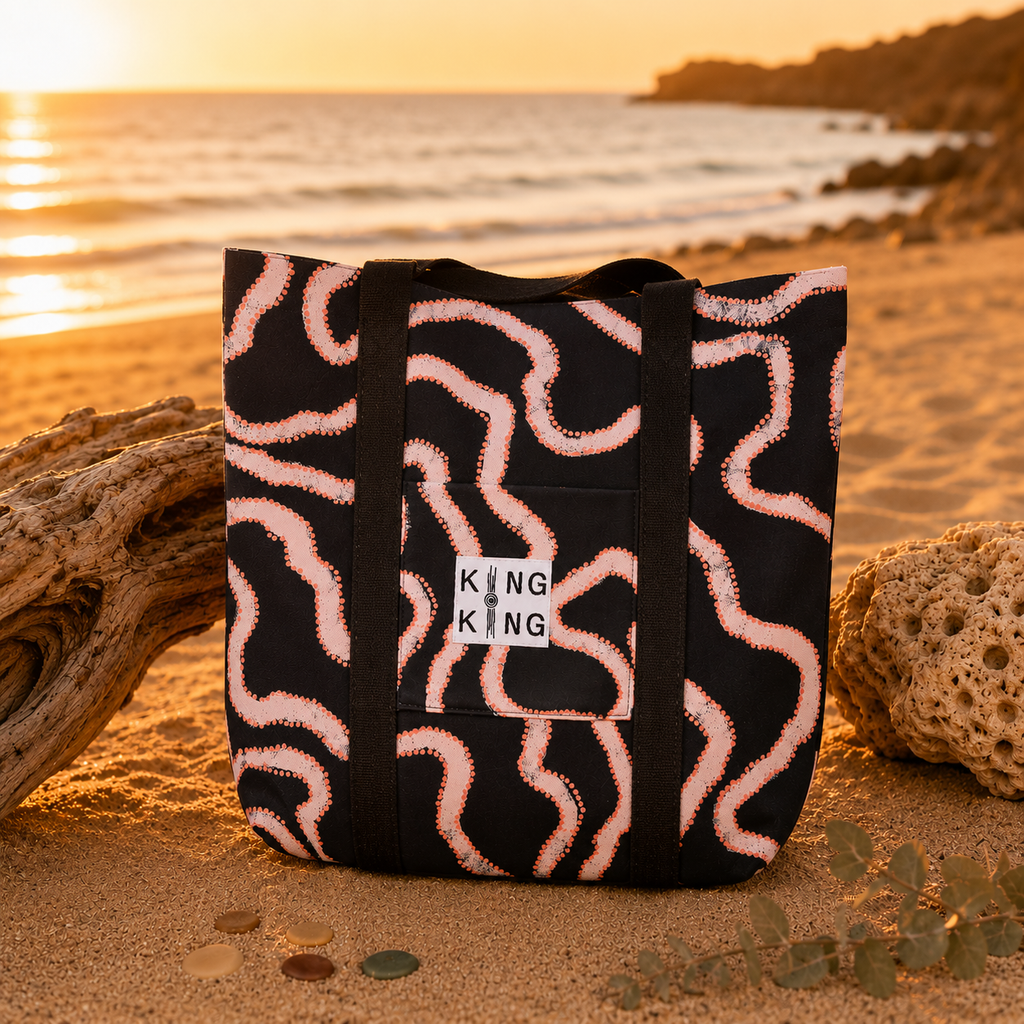Neoprene Shopping Tote Bag