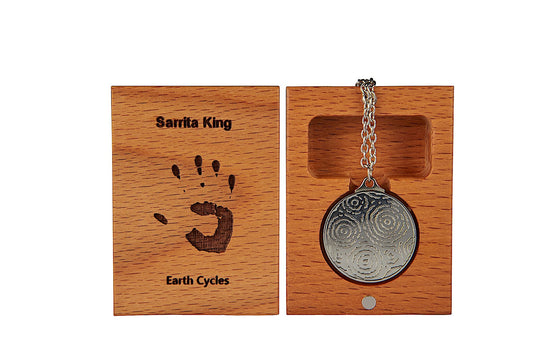 SK Pendant | Earth Cycles | 25mm