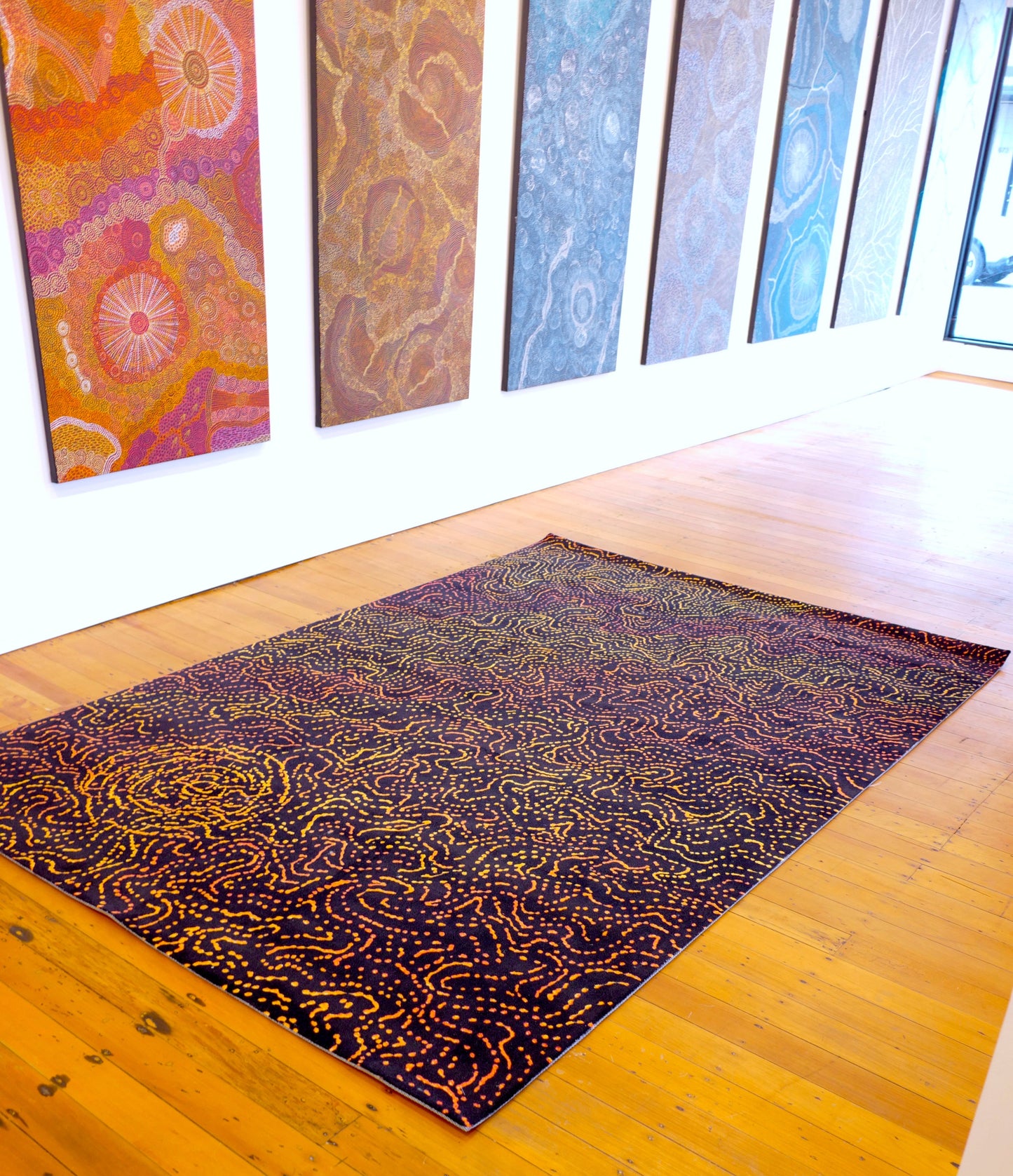 Rug | Printed | 'Movement of the Earth'