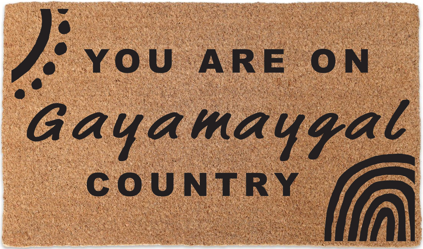 Welcome Mat | Gayamaygal